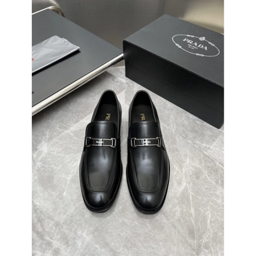 Prada leather shoes 022,PRADA SNEAKERS,Luxury Shoes