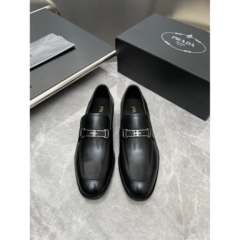 Prada leather shoes 022,PRADA SNEAKERS,Luxury Shoes