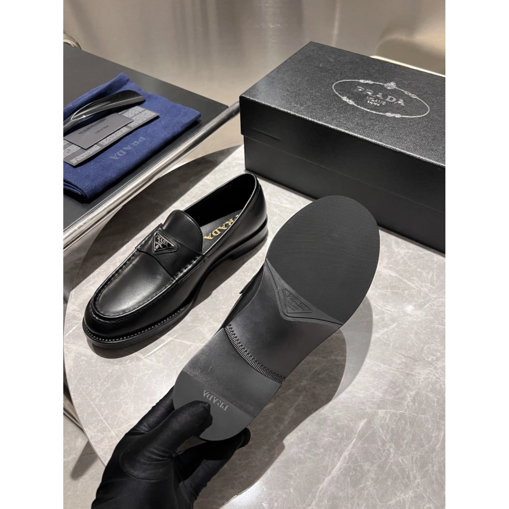 Prada leather shoes 015,PRADA SNEAKERS,Luxury Shoes