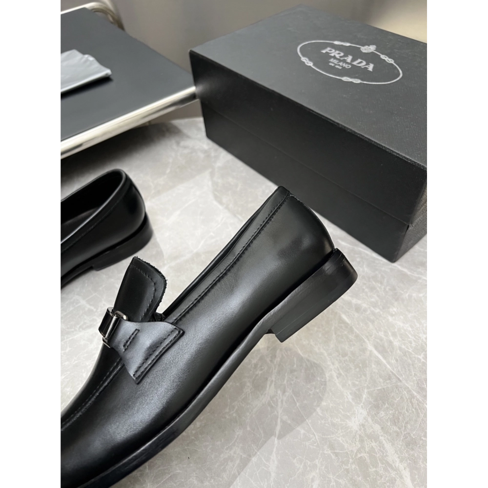 Prada leather shoes 022,PRADA SNEAKERS,Luxury Shoes