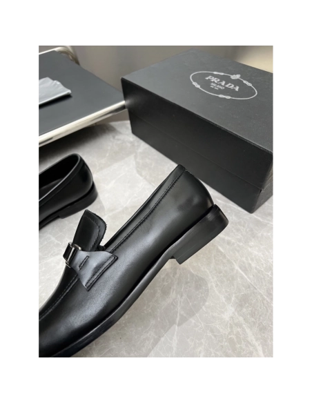Prada leather shoes 022,PRADA SNEAKERS,Luxury Shoes