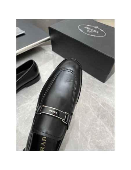 Prada leather shoes 022,PRADA SNEAKERS,Luxury Shoes