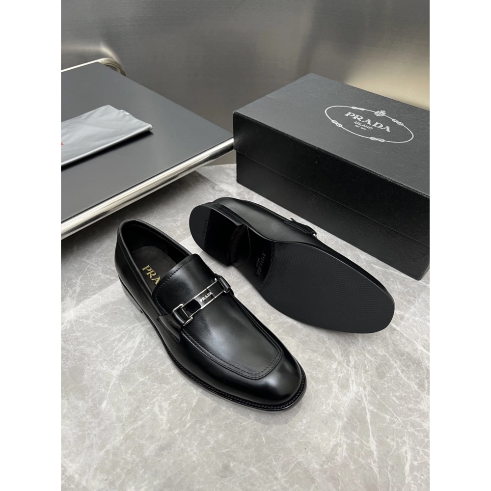 Prada leather shoes 022,PRADA SNEAKERS,Luxury Shoes