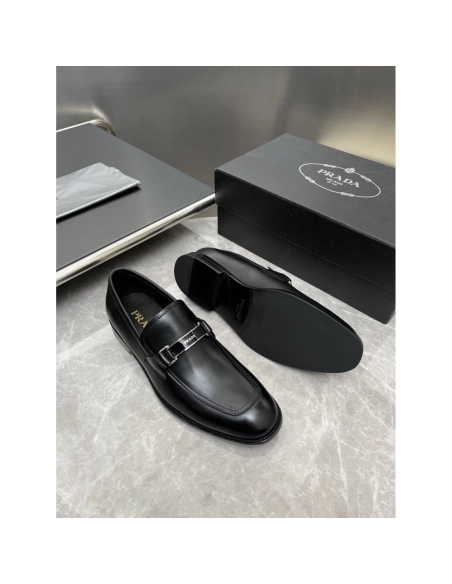 Prada leather shoes 022,PRADA SNEAKERS,Luxury Shoes