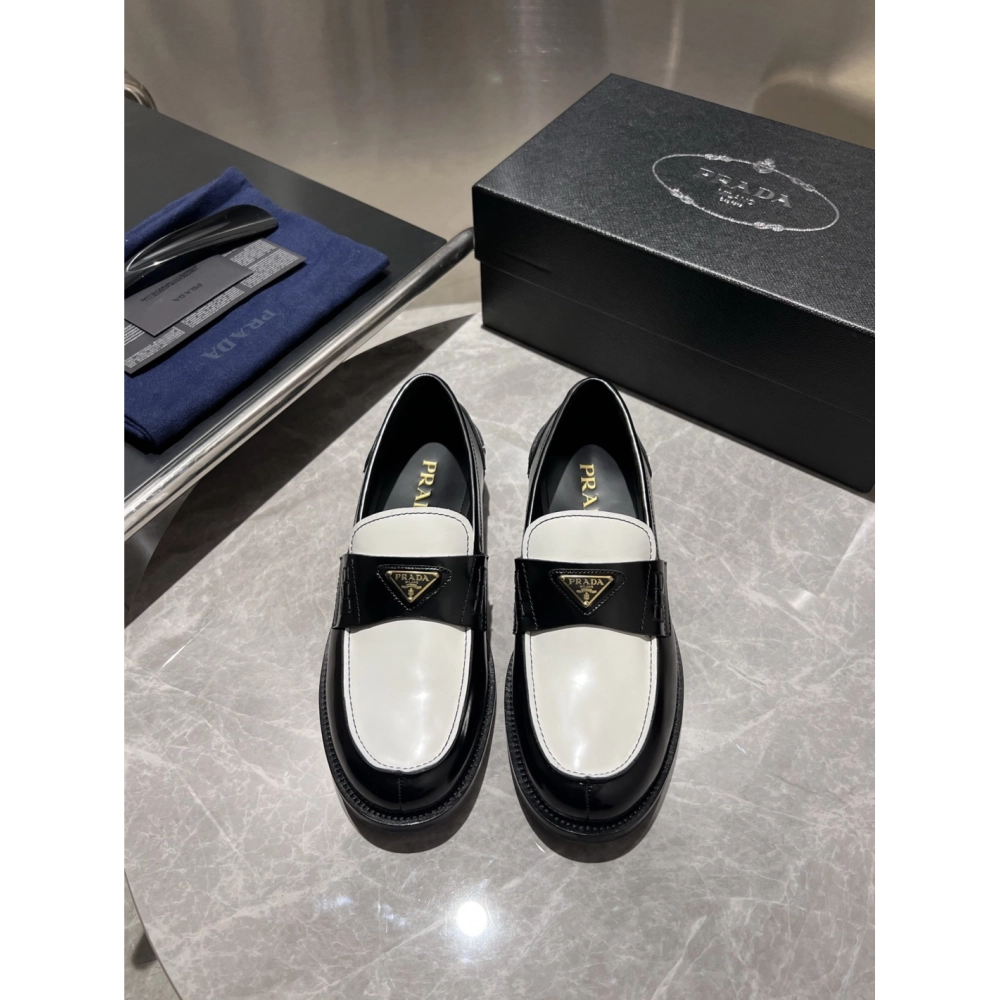 Prada leather shoes 017,PRADA SNEAKERS,Luxury Shoes