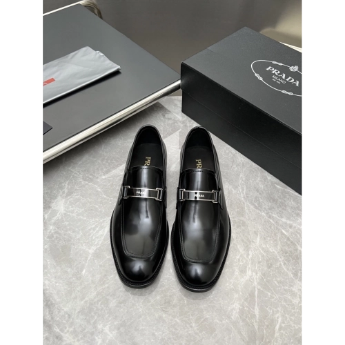 Prada leather shoes 024,PRADA SNEAKERS,Luxury Shoes