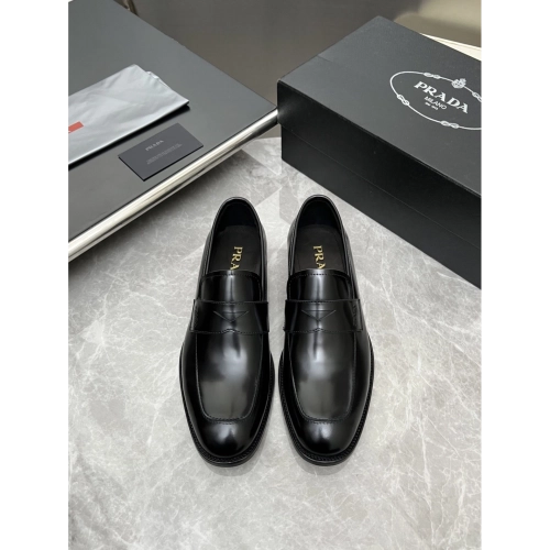 Prada leather shoes 025,PRADA SNEAKERS,Luxury Shoes