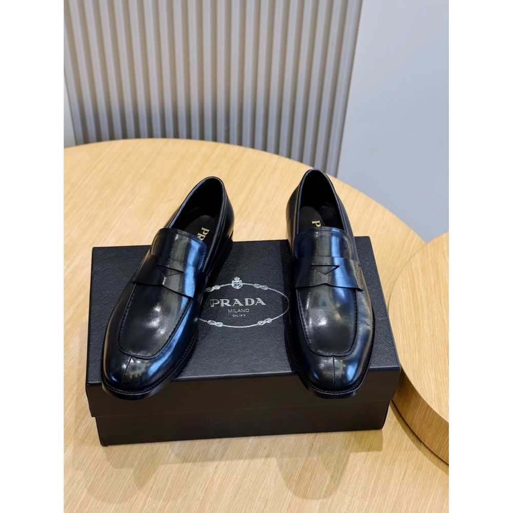 Prada leather shoes 031,PRADA SNEAKERS,Luxury Shoes
