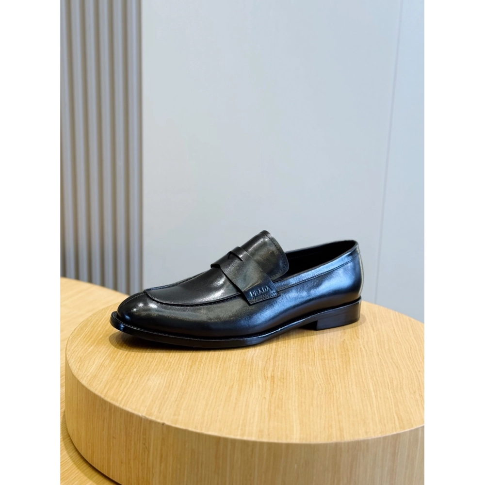 Prada leather shoes 031,PRADA SNEAKERS,Luxury Shoes