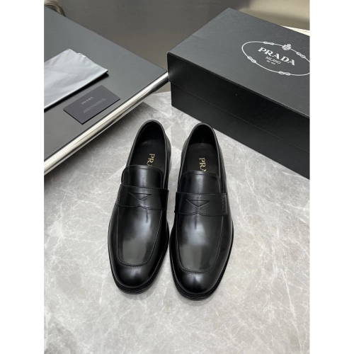Prada leather shoes 027,PRADA SNEAKERS,Luxury Shoes