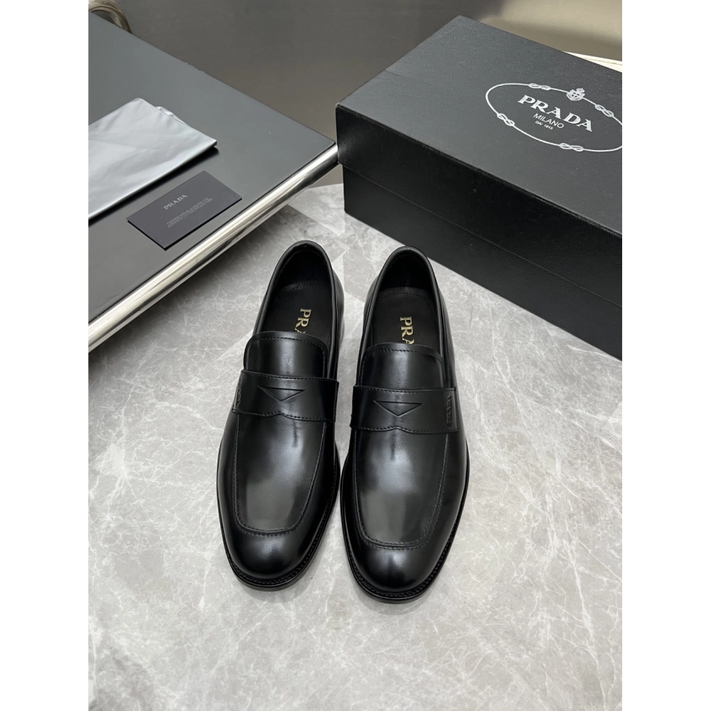 Prada leather shoes 027,PRADA SNEAKERS,Luxury Shoes