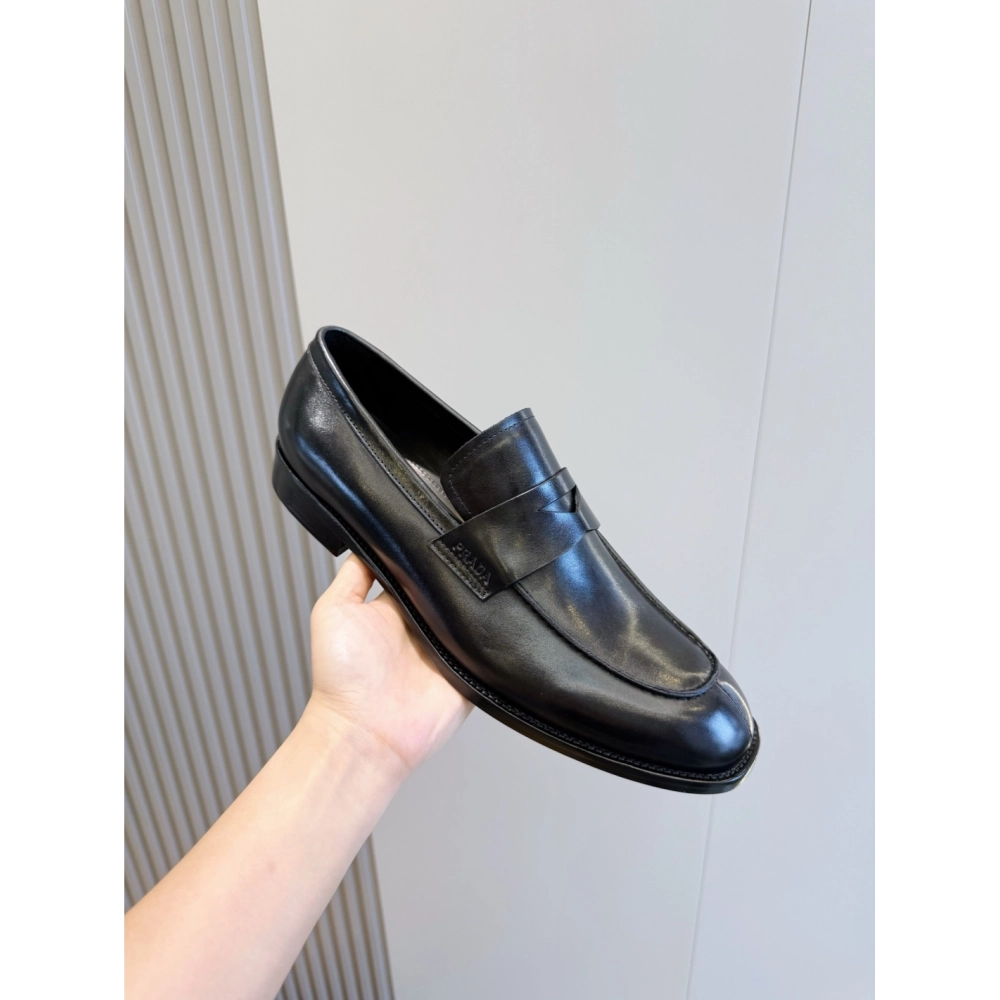 Prada leather shoes 031,PRADA SNEAKERS,Luxury Shoes