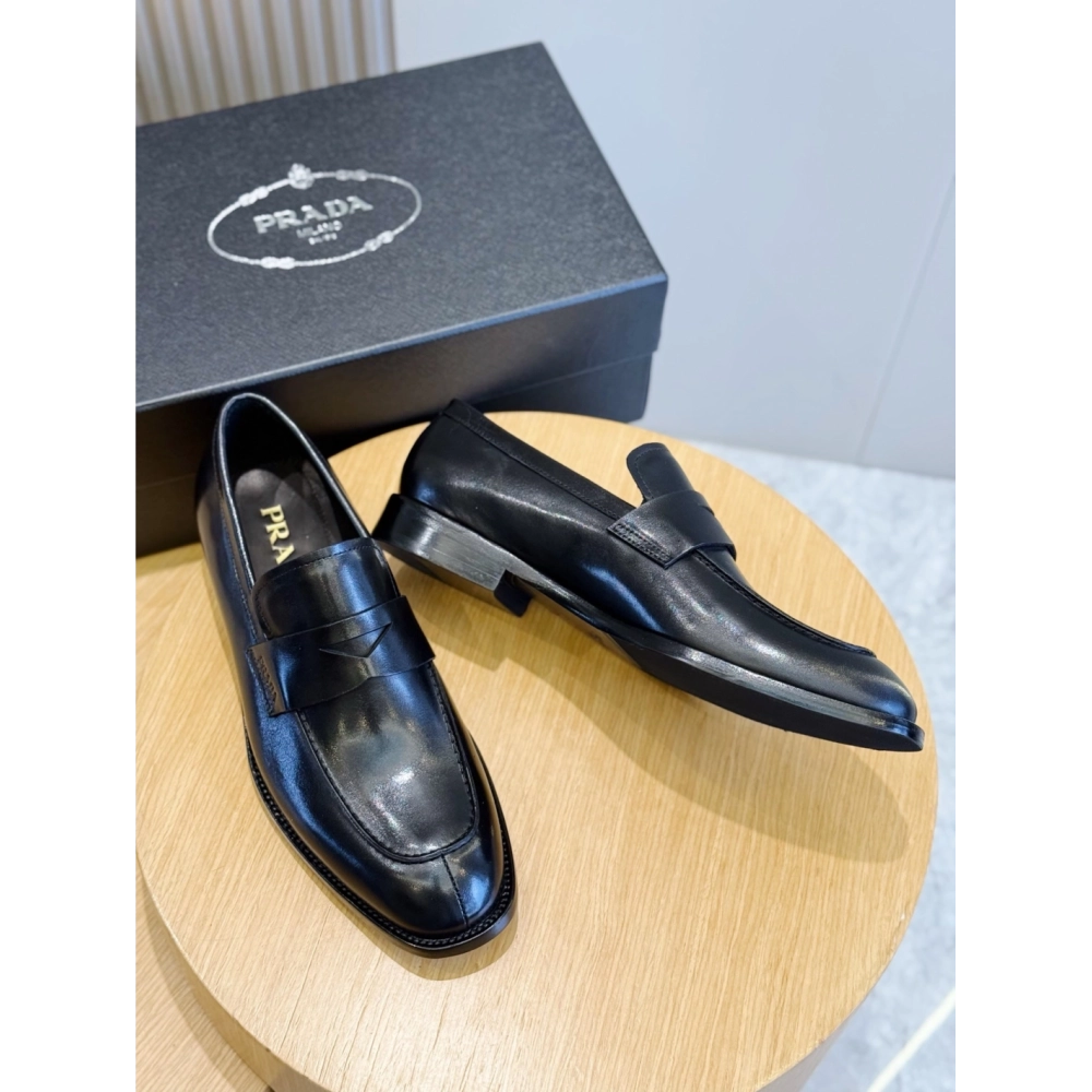 Prada leather shoes 031,PRADA SNEAKERS,Luxury Shoes