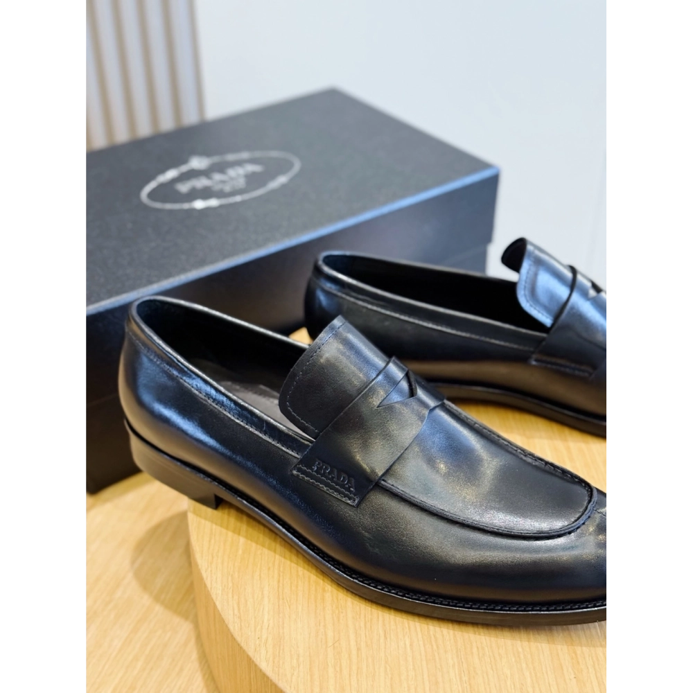 Prada leather shoes 031,PRADA SNEAKERS,Luxury Shoes