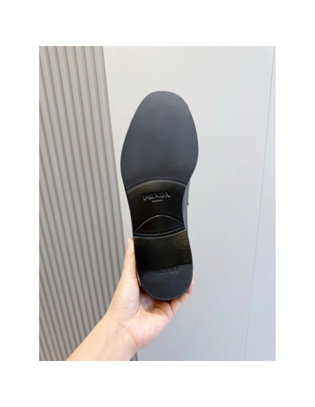 Prada leather shoes 031,PRADA SNEAKERS,Luxury Shoes