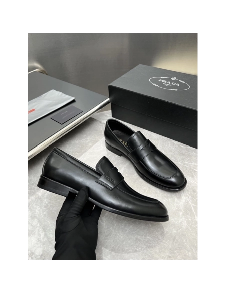 Prada leather shoes 027,PRADA SNEAKERS,Luxury Shoes