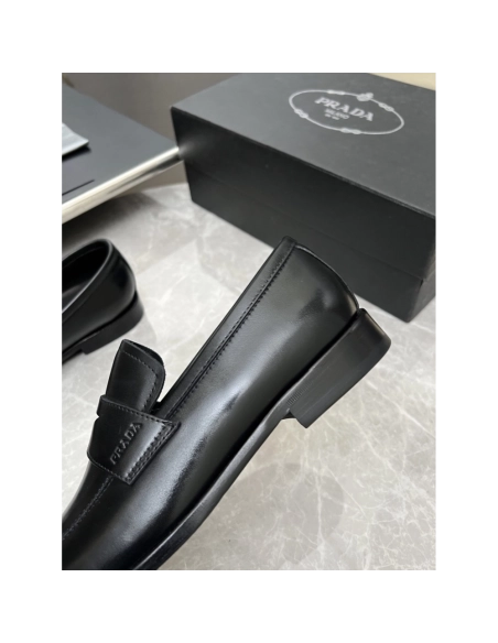 Prada leather shoes 027,PRADA SNEAKERS,Luxury Shoes
