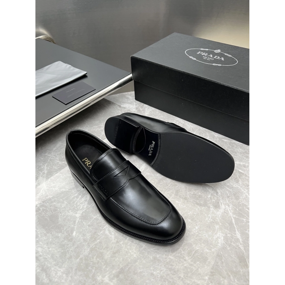 Prada leather shoes 027,PRADA SNEAKERS,Luxury Shoes