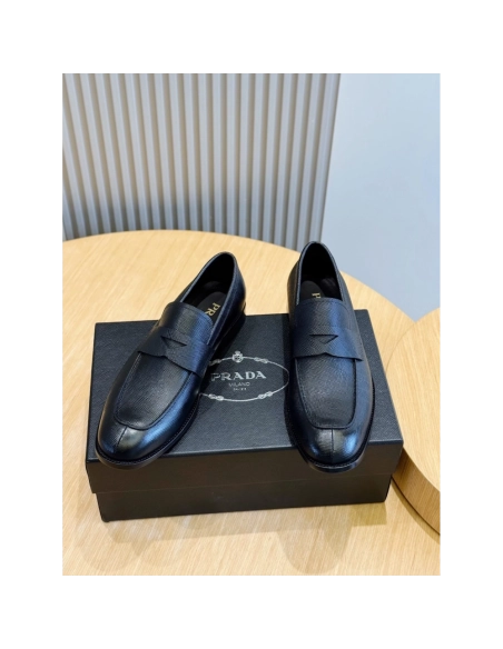 Prada leather shoes 029,PRADA SNEAKERS,Luxury Shoes