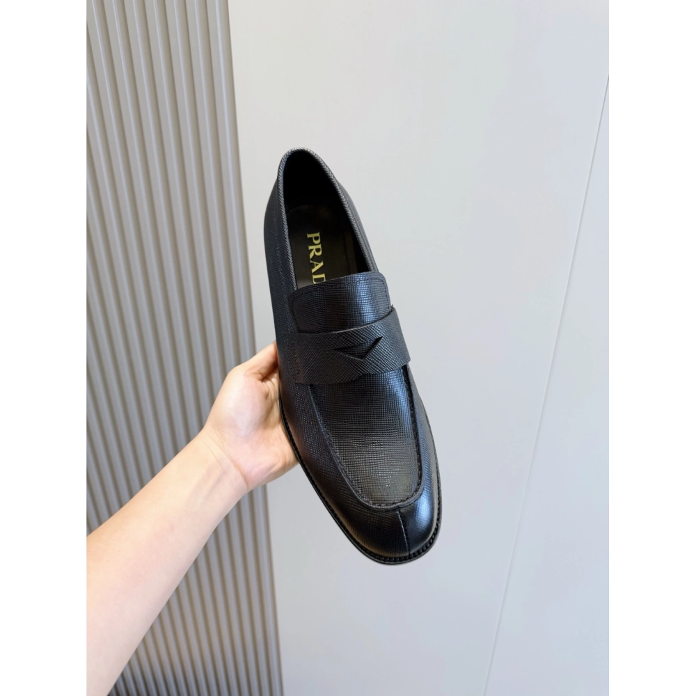 Prada leather shoes 029,PRADA SNEAKERS,Luxury Shoes