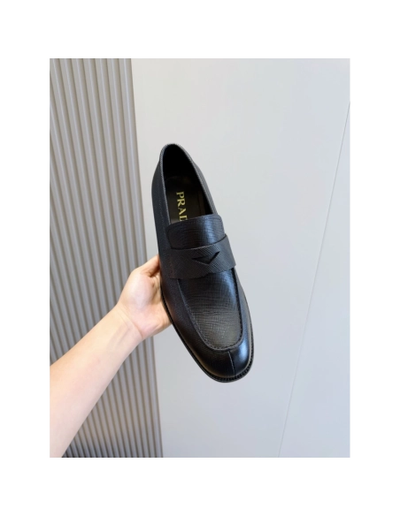 Prada leather shoes 029,PRADA SNEAKERS,Luxury Shoes