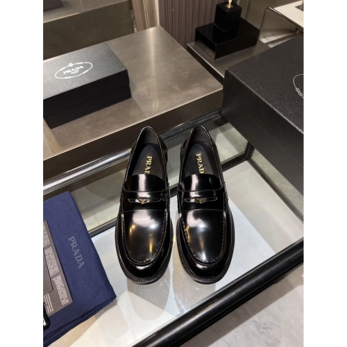 Prada leather shoes 034,PRADA SNEAKERS,Luxury Shoes