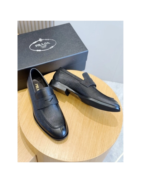 Prada leather shoes 029,PRADA SNEAKERS,Luxury Shoes