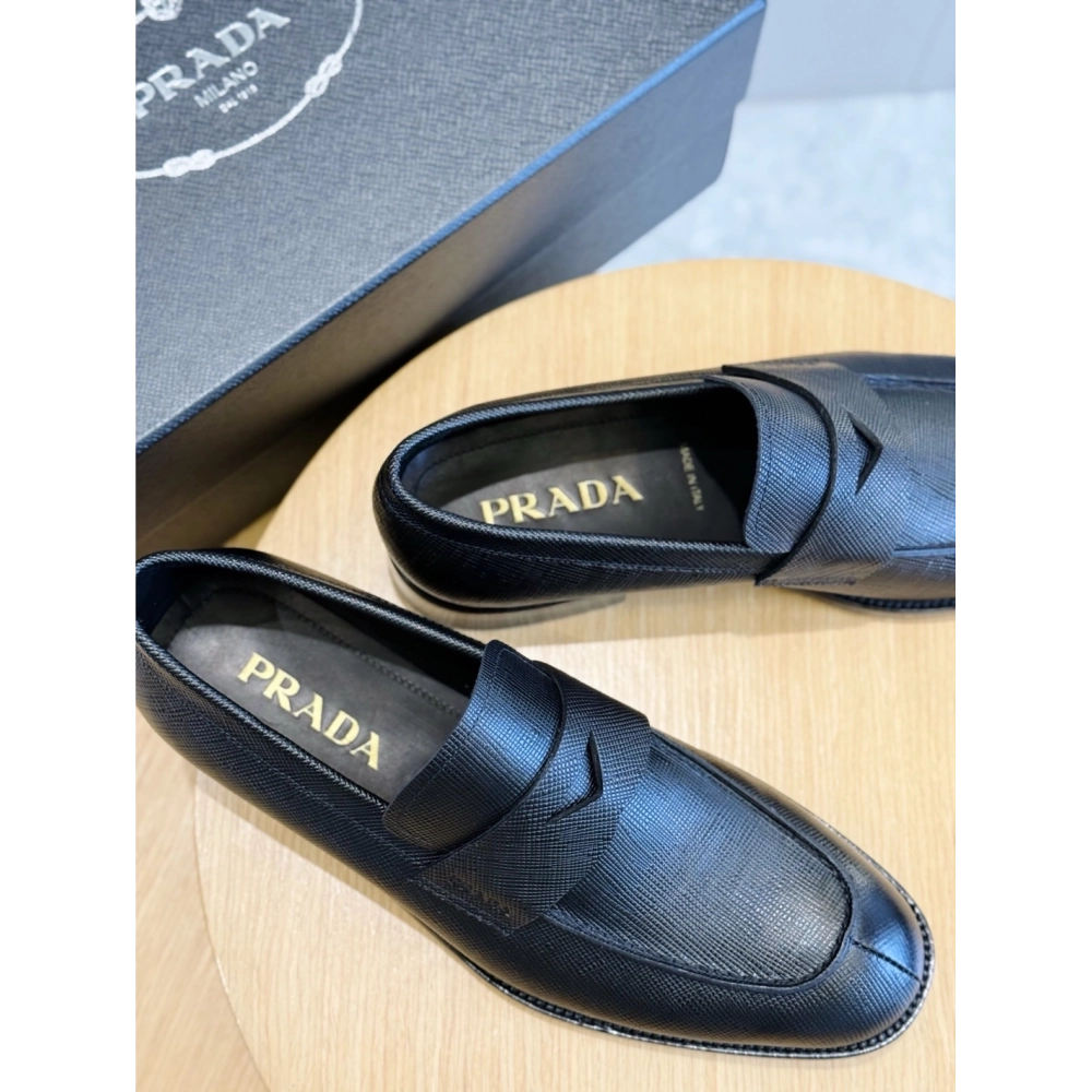 Prada leather shoes 029,PRADA SNEAKERS,Luxury Shoes