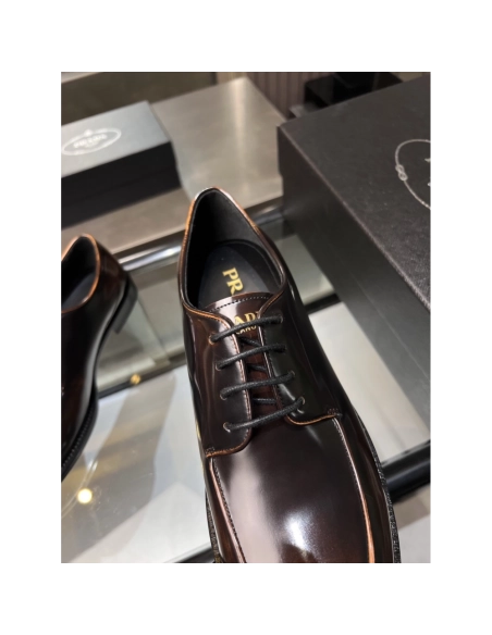 Prada leather shoes 036,PRADA SNEAKERS,Luxury Shoes