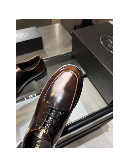 Prada leather shoes 036,PRADA SNEAKERS,Luxury Shoes