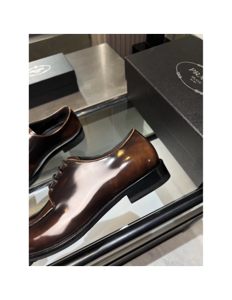 Prada leather shoes 036,PRADA SNEAKERS,Luxury Shoes