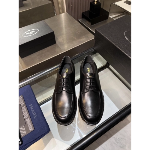 Prada leather shoes 037,PRADA SNEAKERS,Luxury Shoes
