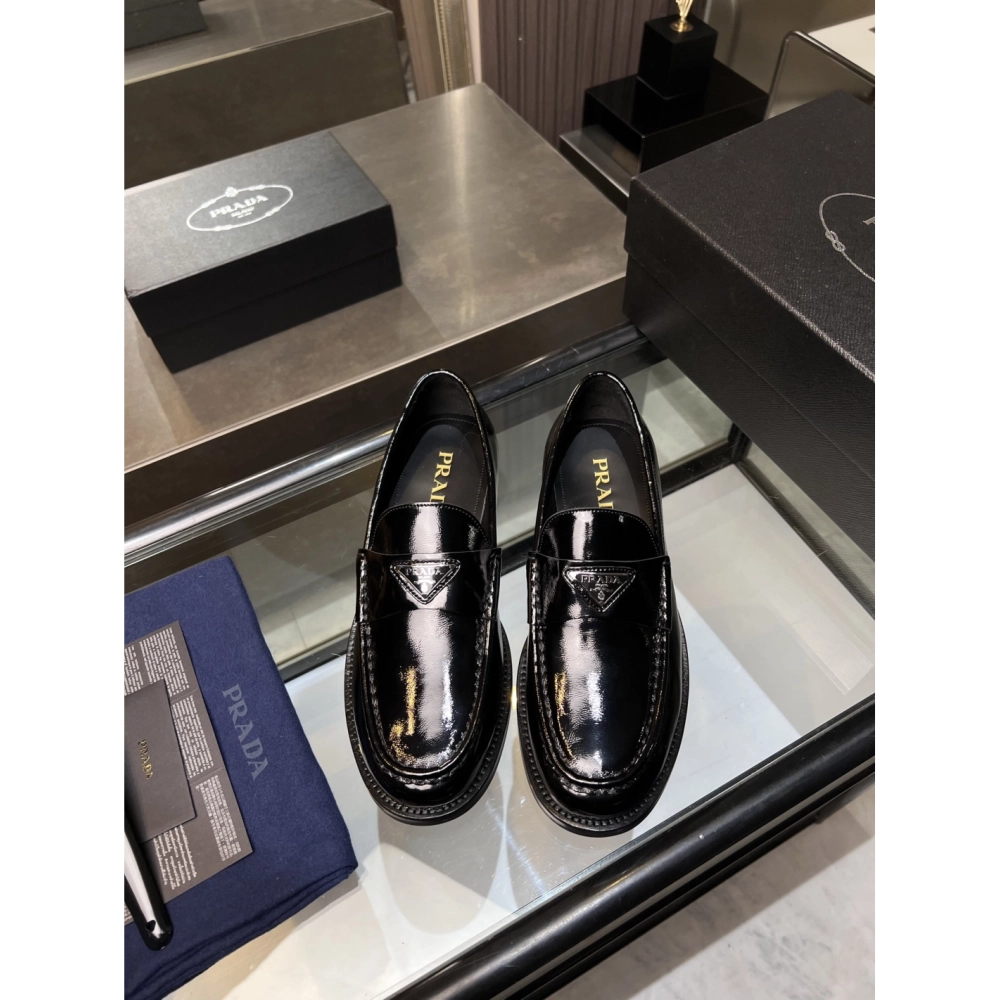 Prada leather shoes 038,PRADA SNEAKERS,Luxury Shoes