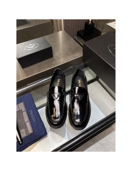 Prada leather shoes 038,PRADA SNEAKERS,Luxury Shoes