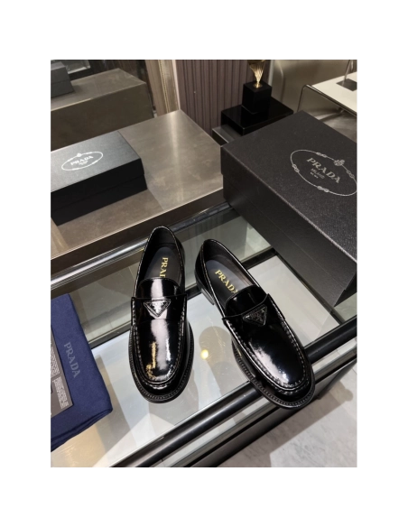 Prada leather shoes 038,PRADA SNEAKERS,Luxury Shoes