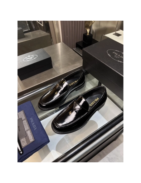 Prada leather shoes 038,PRADA SNEAKERS,Luxury Shoes