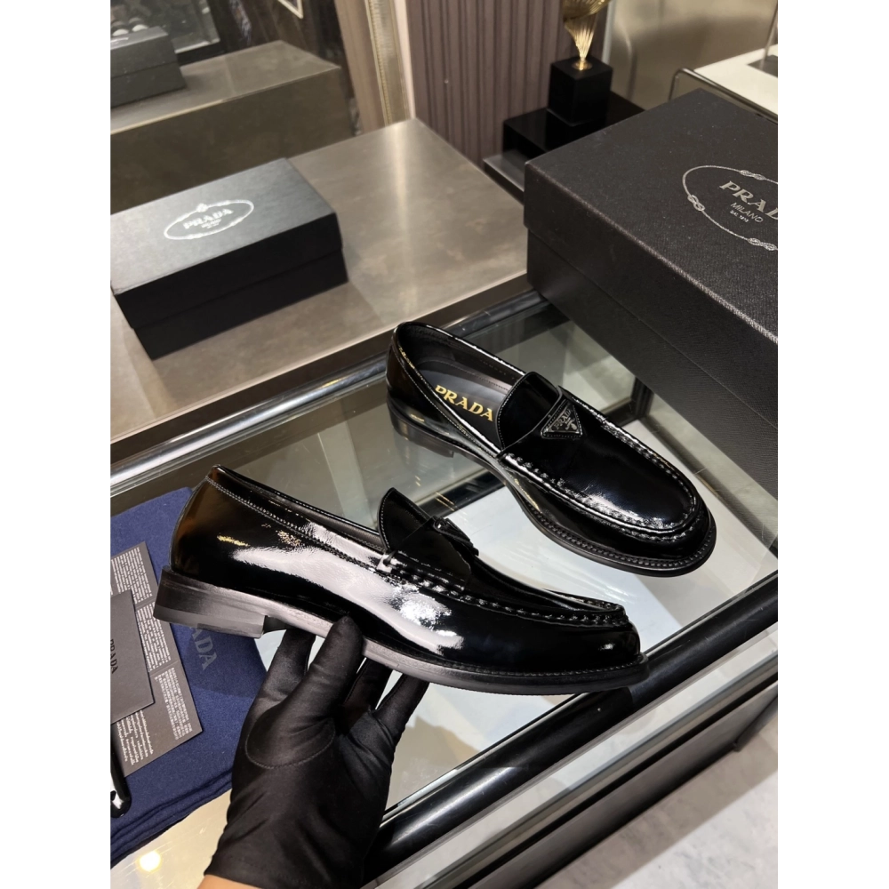 Prada leather shoes 038,PRADA SNEAKERS,Luxury Shoes