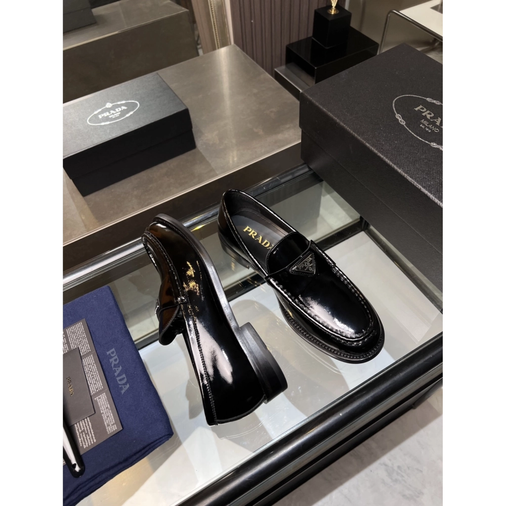 Prada leather shoes 038,PRADA SNEAKERS,Luxury Shoes