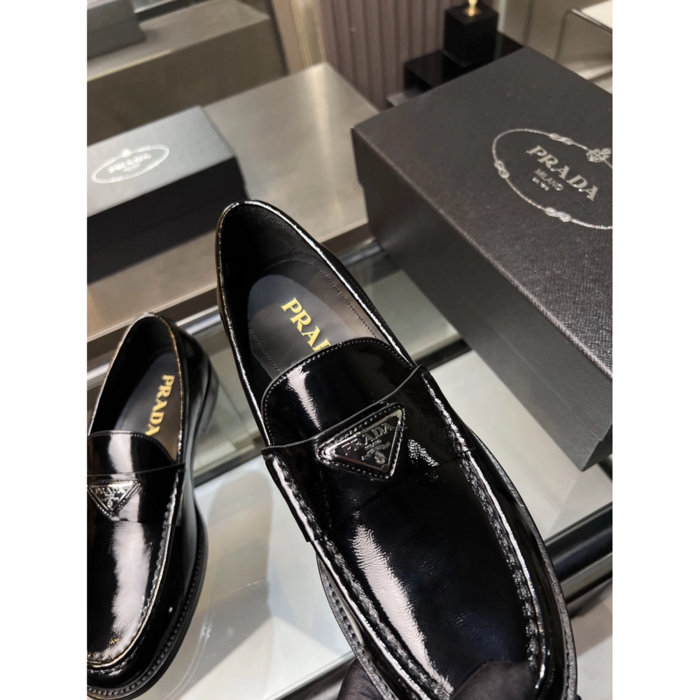 Prada leather shoes 038,PRADA SNEAKERS,Luxury Shoes