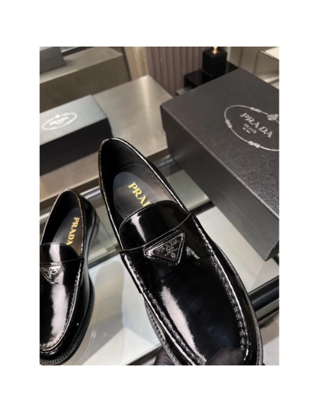 Prada leather shoes 038,PRADA SNEAKERS,Luxury Shoes