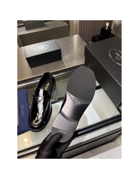 Prada leather shoes 038,PRADA SNEAKERS,Luxury Shoes