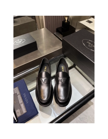 Prada leather shoes 039,PRADA SNEAKERS,Luxury Shoes