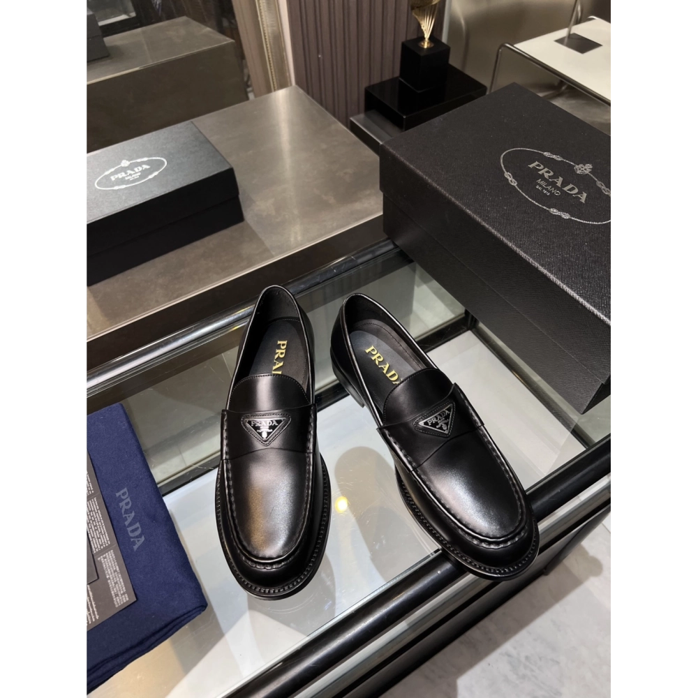 Prada leather shoes 039,PRADA SNEAKERS,Luxury Shoes