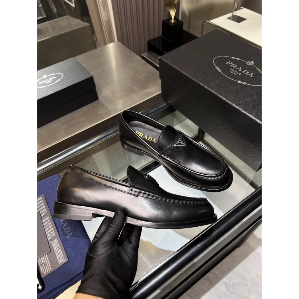 Prada leather shoes 039,PRADA SNEAKERS,Luxury Shoes