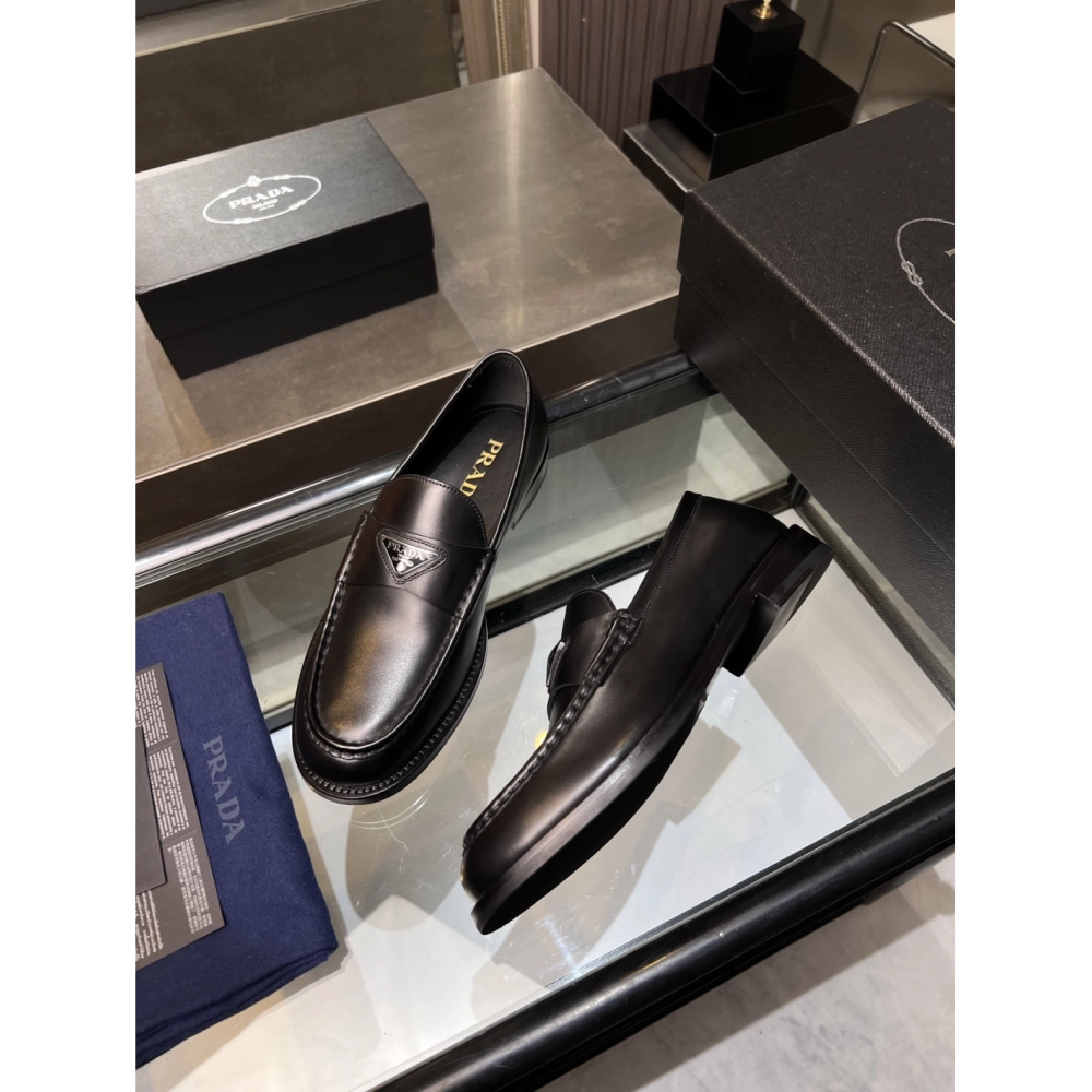 Prada leather shoes 039,PRADA SNEAKERS,Luxury Shoes