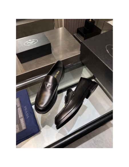 Prada leather shoes 039,PRADA SNEAKERS,Luxury Shoes