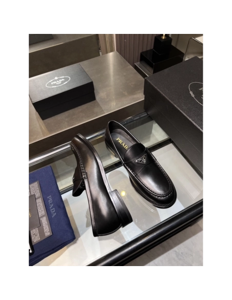 Prada leather shoes 039,PRADA SNEAKERS,Luxury Shoes