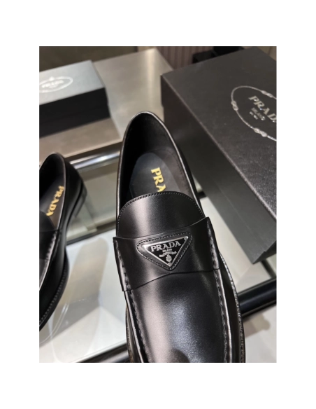 Prada leather shoes 039,PRADA SNEAKERS,Luxury Shoes
