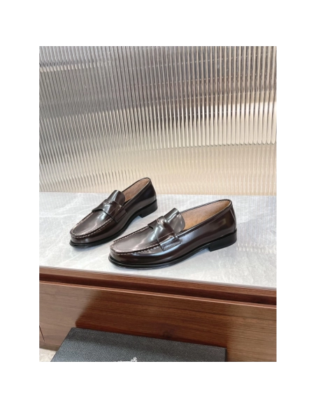 Prada leather shoes 040,PRADA SNEAKERS,Luxury Shoes