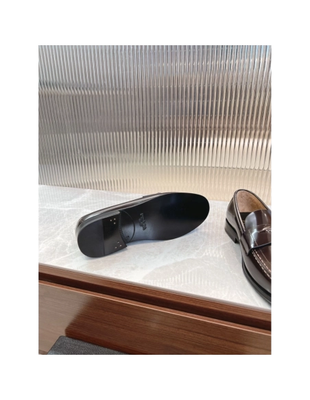 Prada leather shoes 040,PRADA SNEAKERS,Luxury Shoes